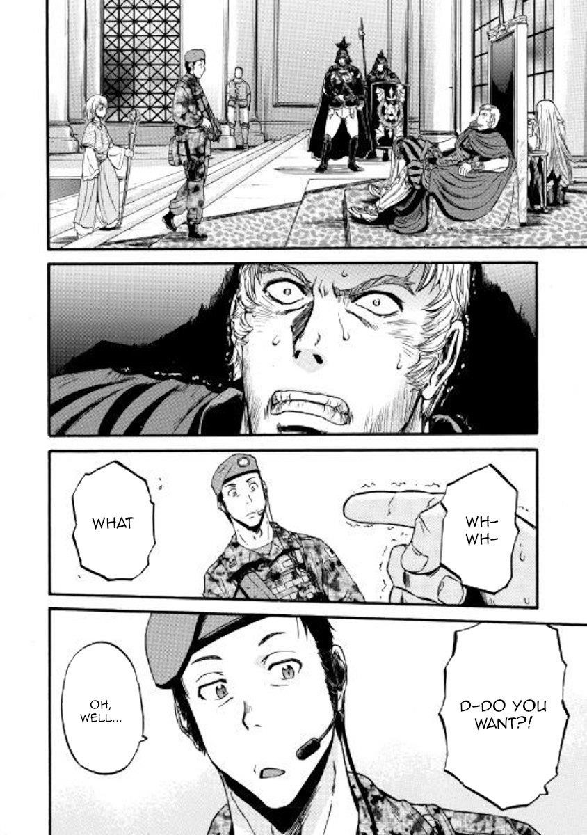 Gate – Jietai Kare No Chi Nite, Kaku Tatakeri Chapter 85 - Page 23 in English