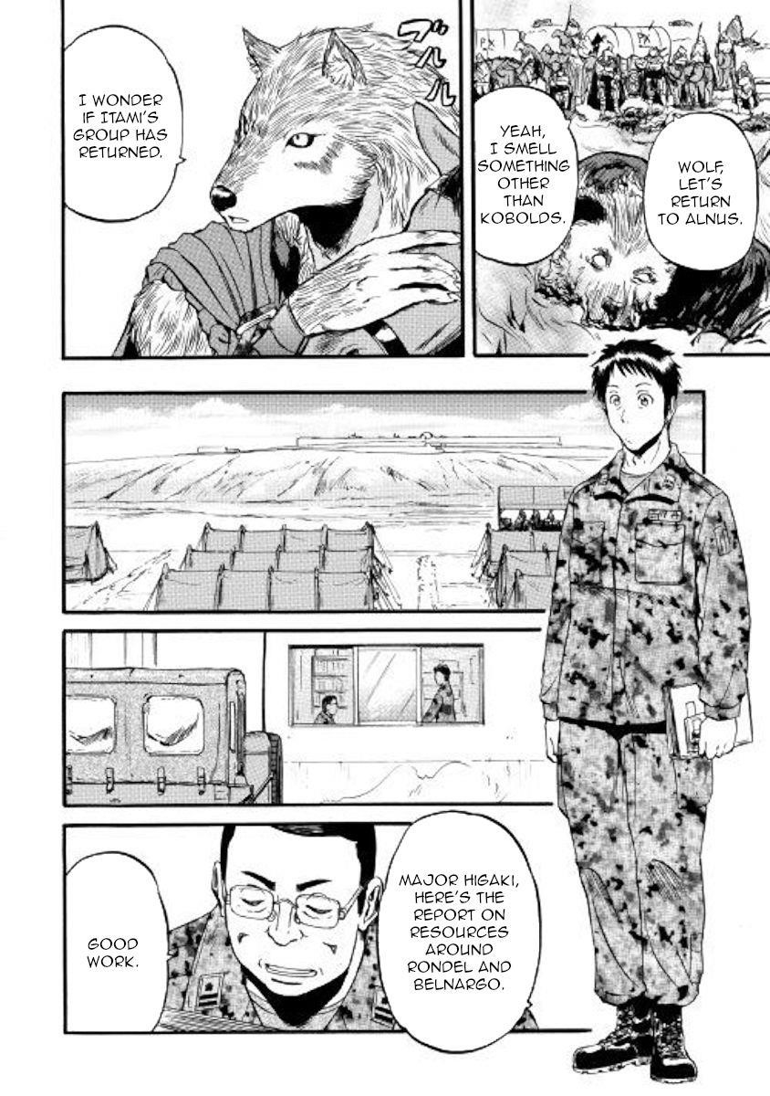 Gate – Jietai Kare No Chi Nite, Kaku Tatakeri Chapter 86 - Page 22 in English