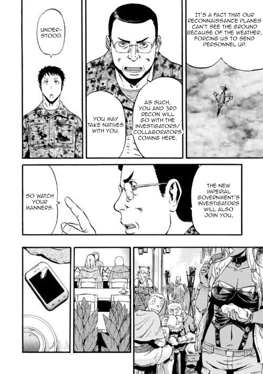 Gate – Jietai Kare No Chi Nite, Kaku Tatakeri Chapter 86 - Page 24 in English