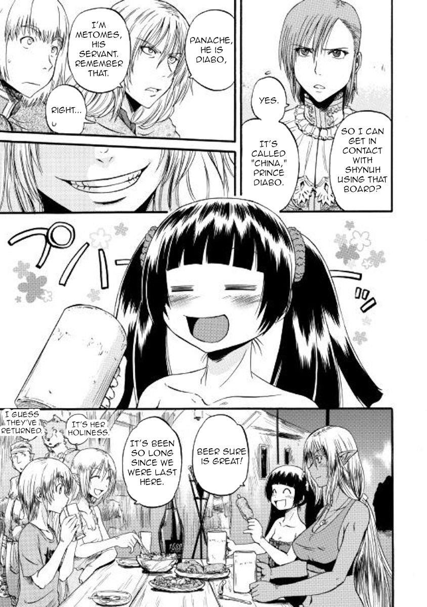 Gate – Jietai Kare No Chi Nite, Kaku Tatakeri Chapter 86 - Page 25 in English