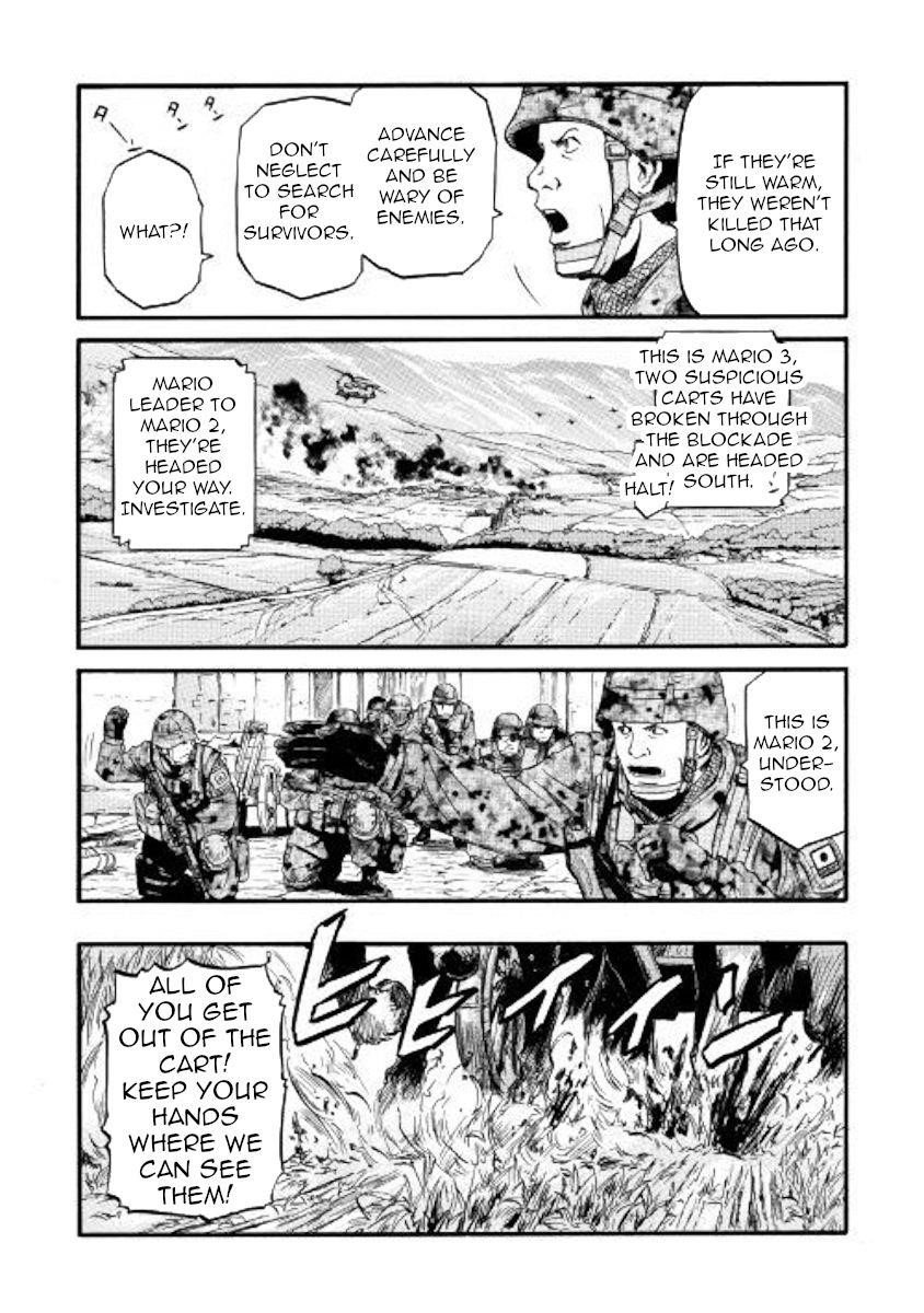 Gate – Jietai Kare No Chi Nite, Kaku Tatakeri Chapter 87 - Page 13 in English