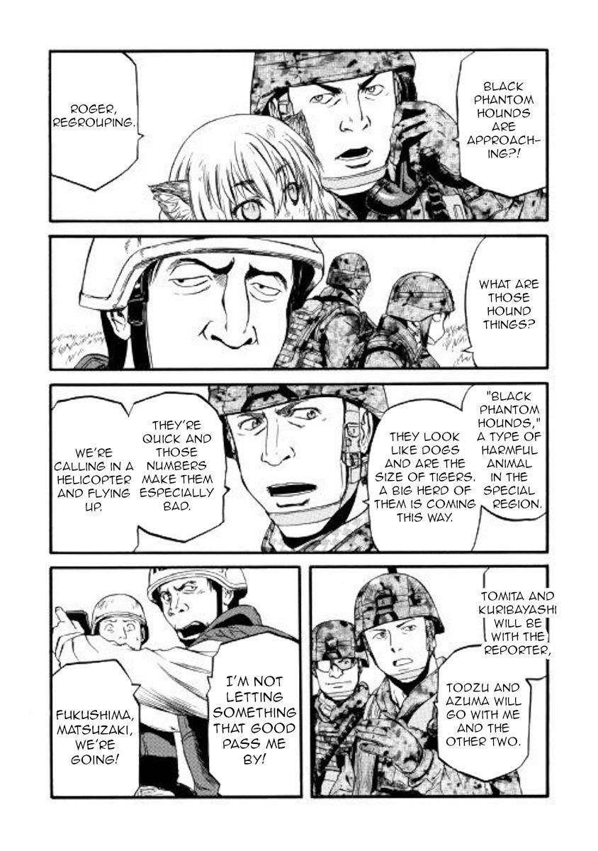 Gate – Jietai Kare No Chi Nite, Kaku Tatakeri Chapter 87 - Page 23 in English