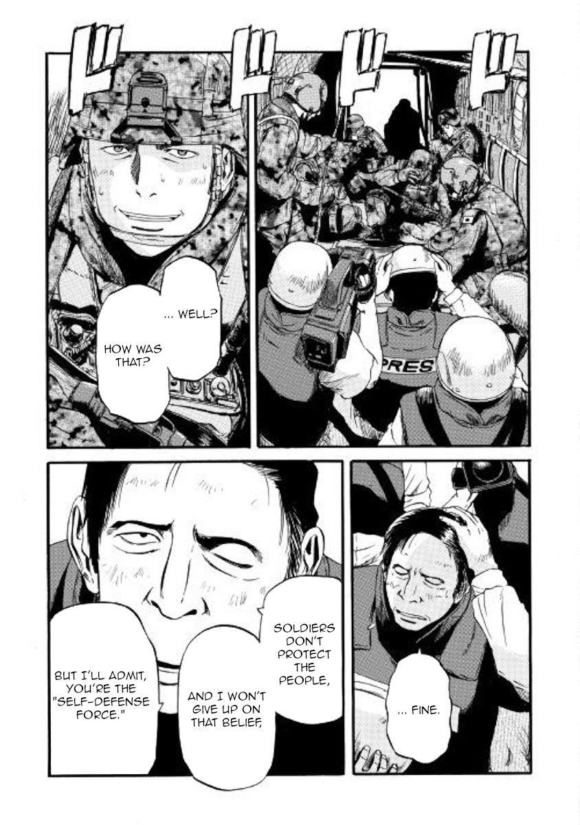 Gate – Jietai Kare No Chi Nite, Kaku Tatakeri Chapter 88 - Page 23 in English