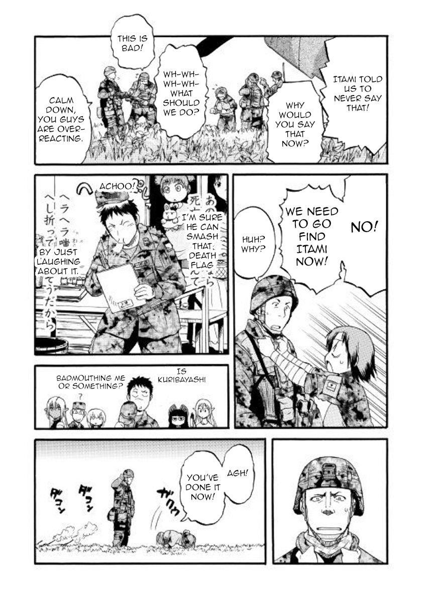 Gate – Jietai Kare No Chi Nite, Kaku Tatakeri Chapter 89 - Page 34 in English