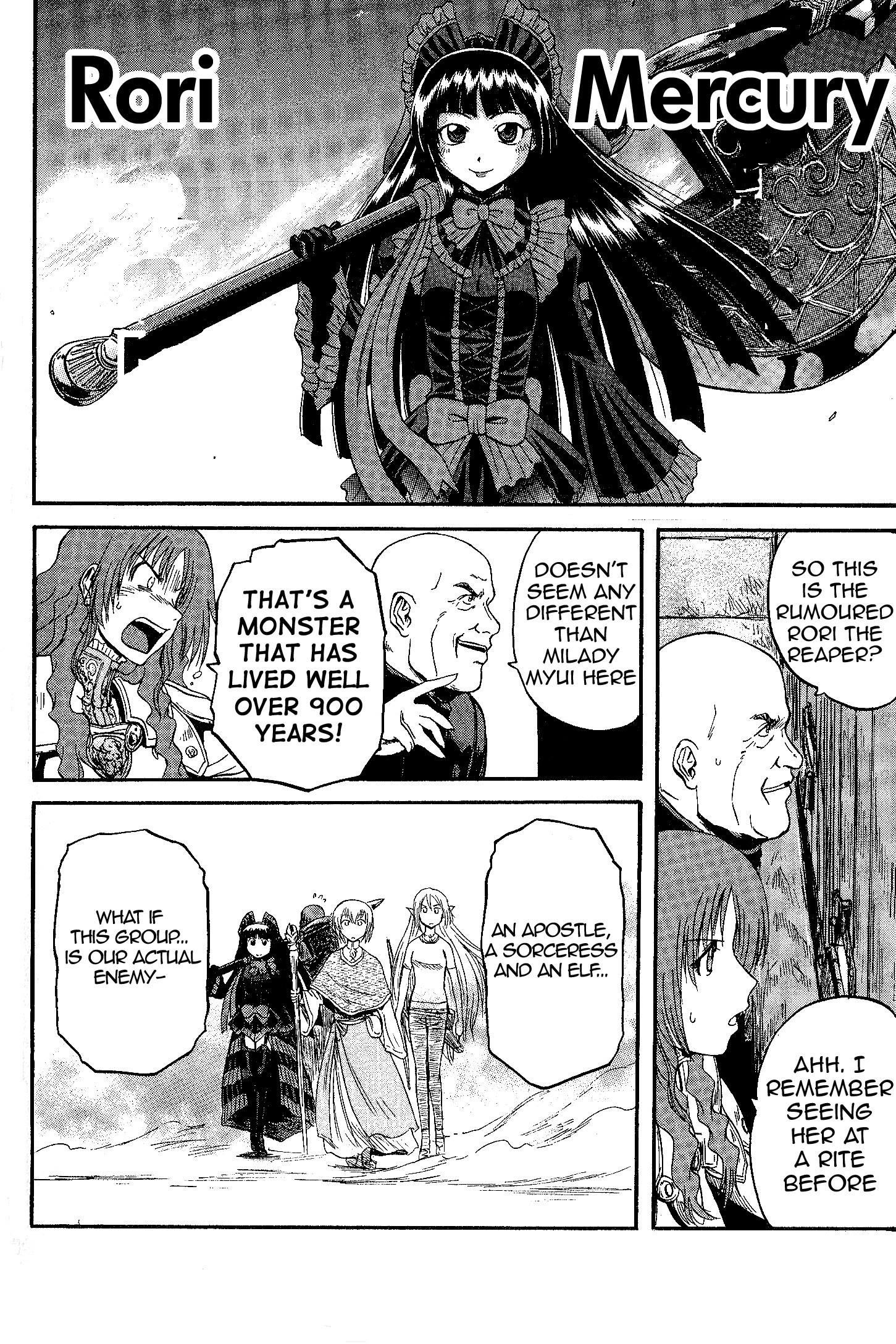 Gate – Jietai Kare No Chi Nite, Kaku Tatakeri Chapter 9 - Page 27 in English