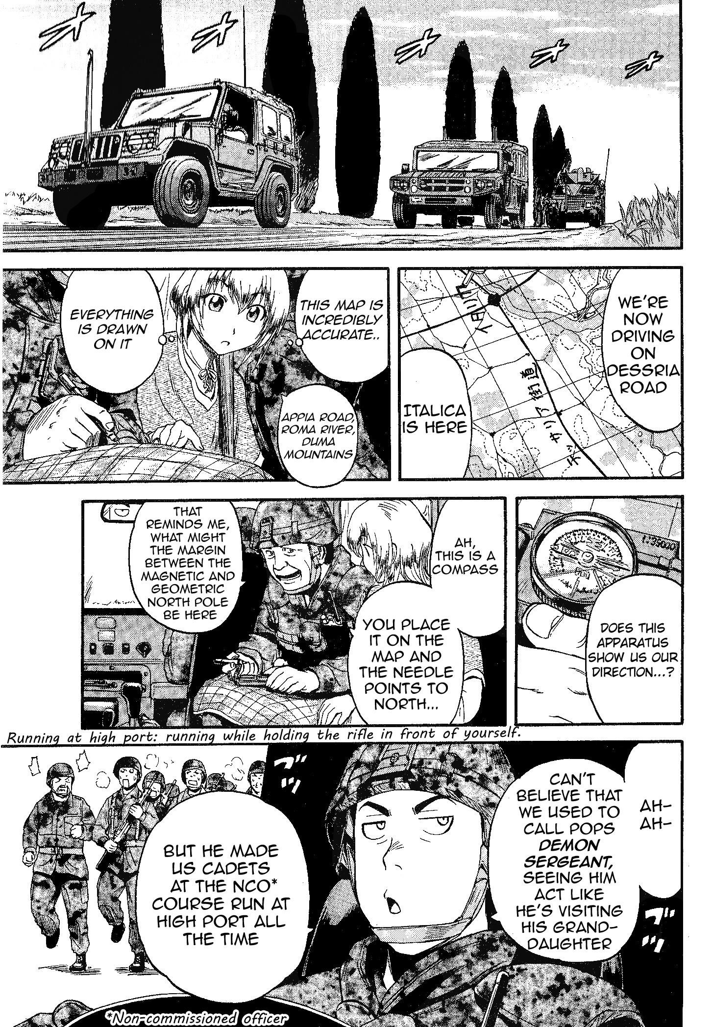 Gate – Jietai Kare No Chi Nite, Kaku Tatakeri Chapter 9 - Page 8 in English