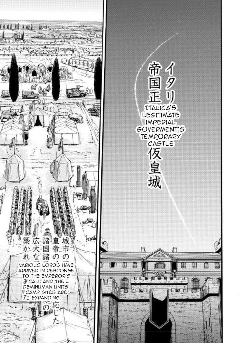 Gate – Jietai Kare No Chi Nite, Kaku Tatakeri Chapter 90 - Page 7 in English