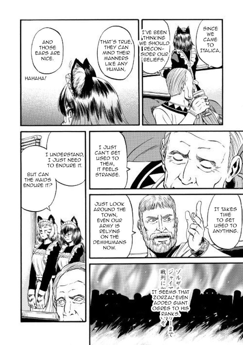 Gate – Jietai Kare No Chi Nite, Kaku Tatakeri Chapter 91 - Page 10 in English