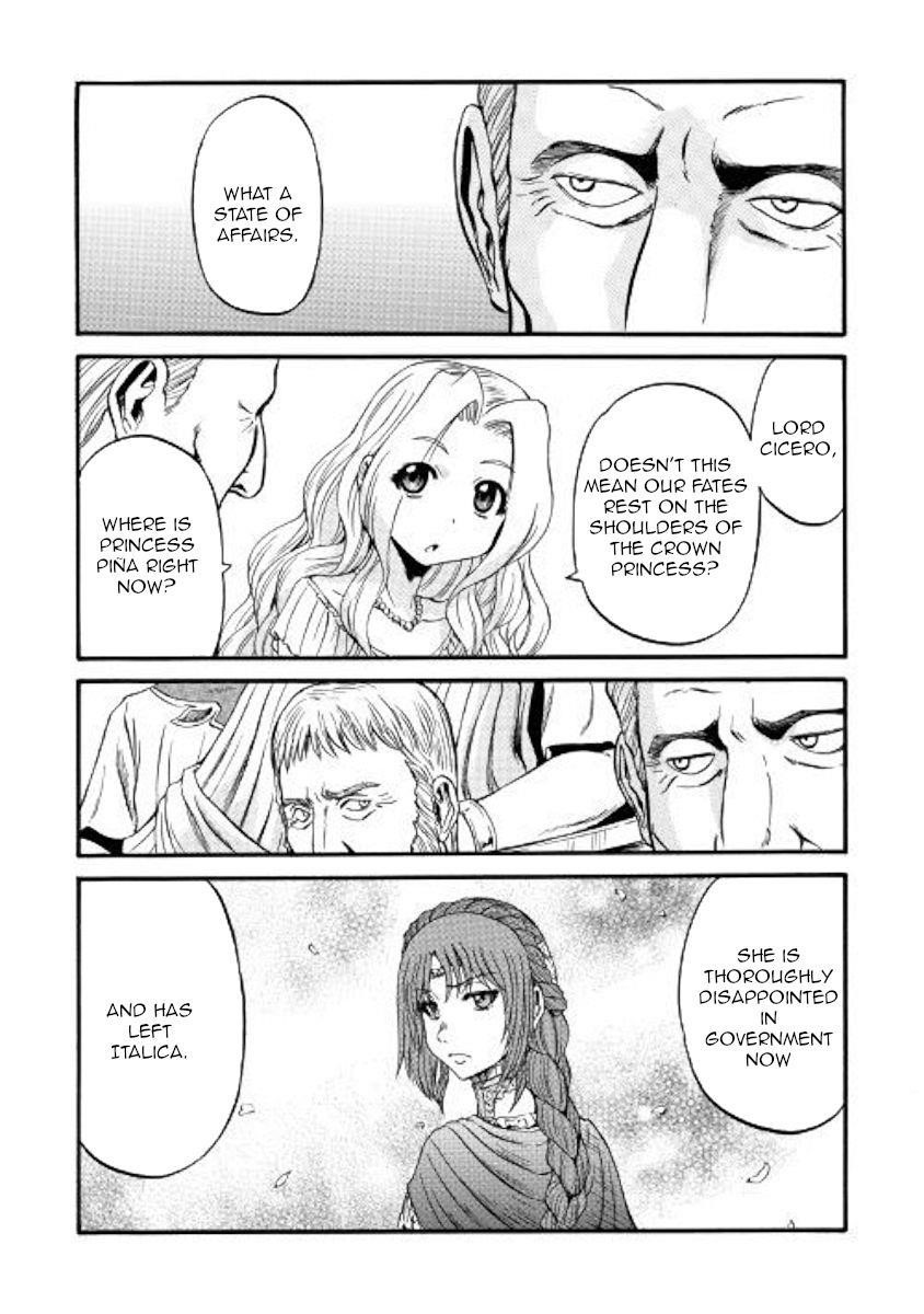 Gate – Jietai Kare No Chi Nite, Kaku Tatakeri Chapter 91 - Page 20 in English