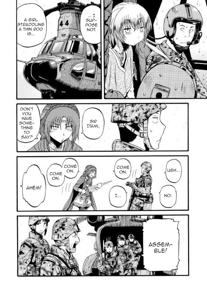 Gate – Jietai Kare No Chi Nite, Kaku Tatakeri Chapter 92 - Page 17 in English