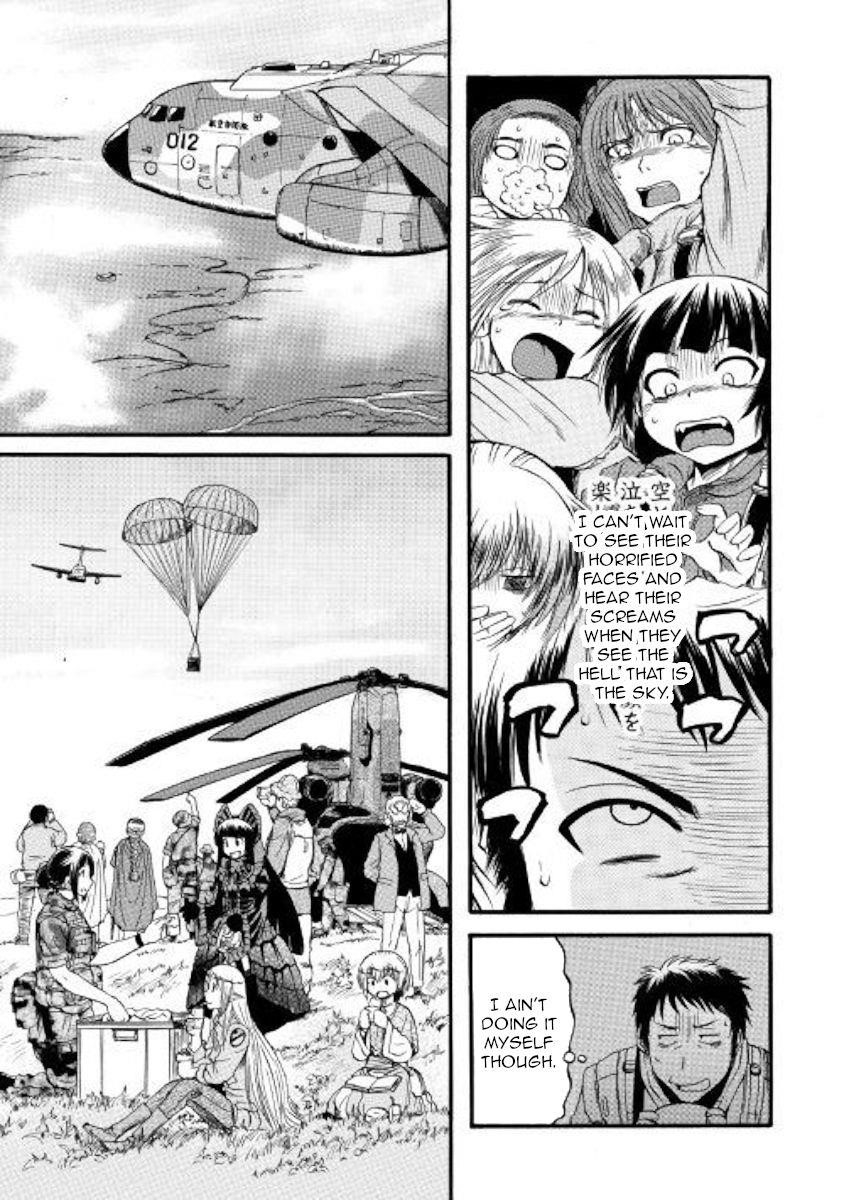 Gate – Jietai Kare No Chi Nite, Kaku Tatakeri Chapter 93 - Page 10 in English