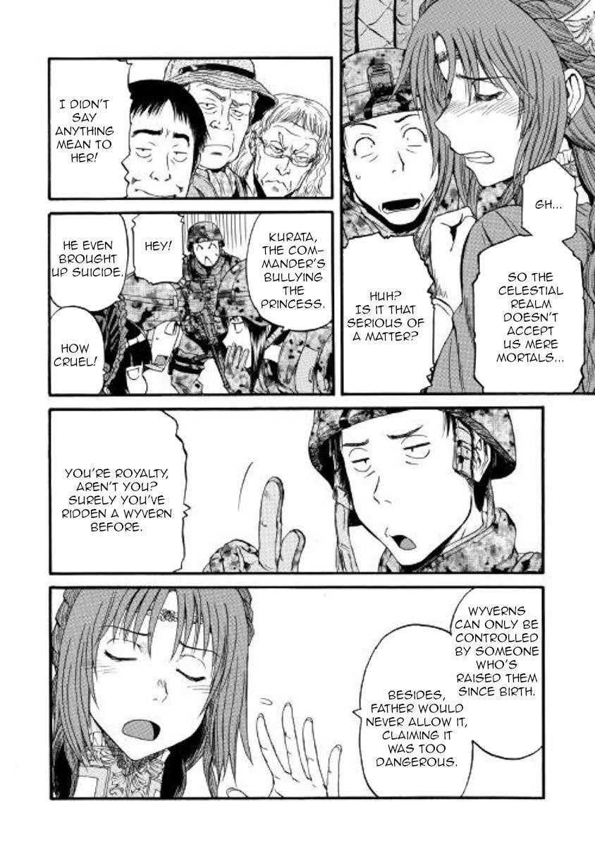 Gate – Jietai Kare No Chi Nite, Kaku Tatakeri Chapter 93 - Page 7 in English