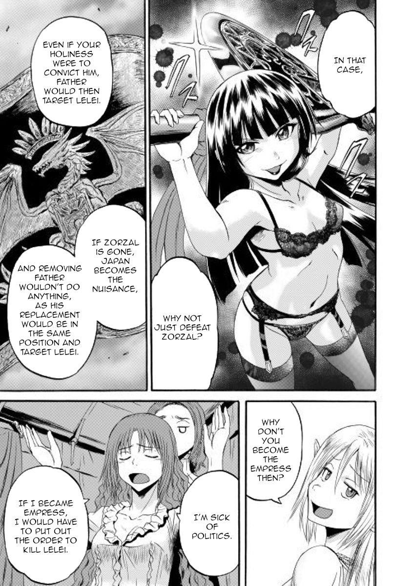 Gate – Jietai Kare No Chi Nite, Kaku Tatakeri Chapter 95 - Page 35 in English