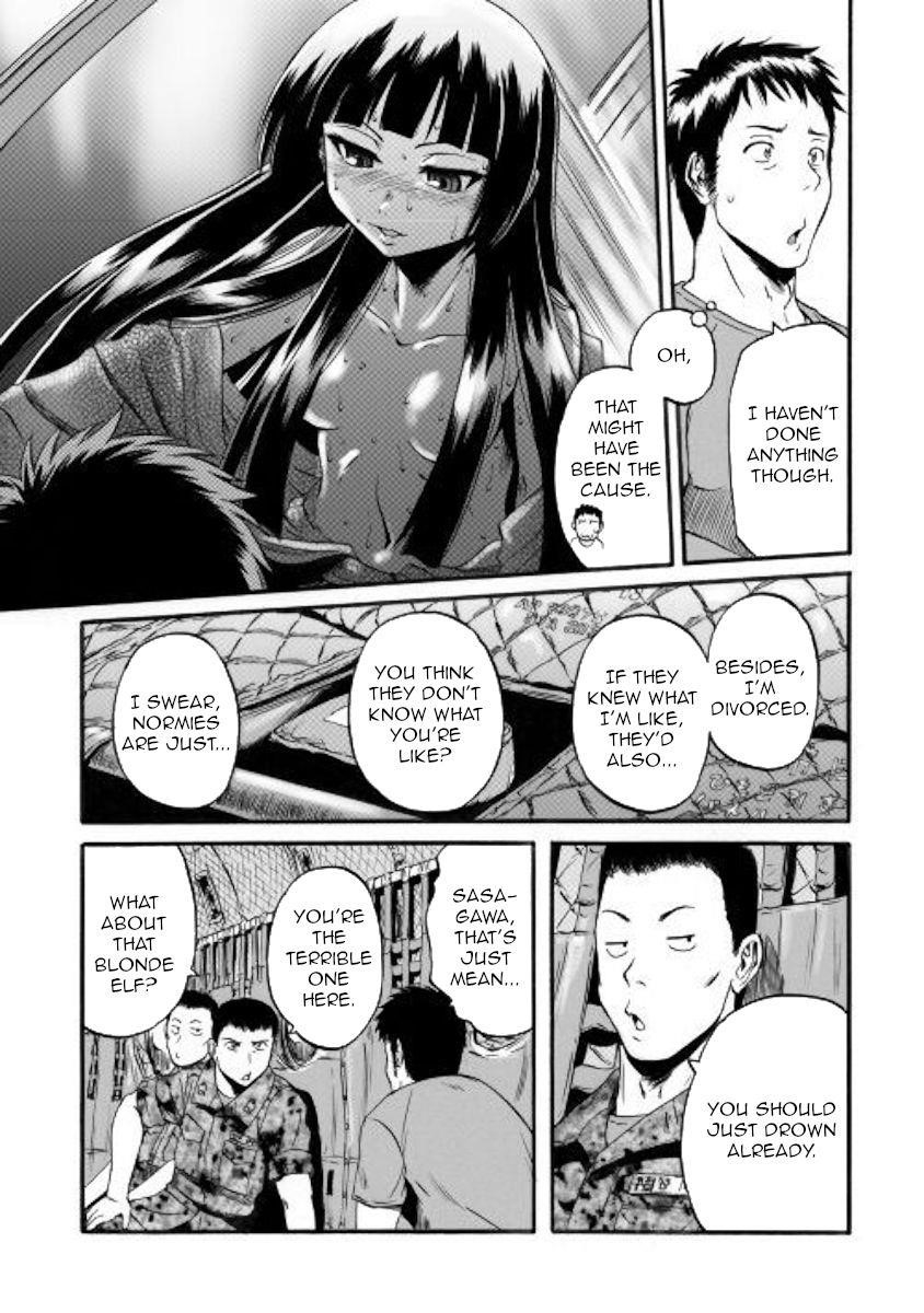 Gate – Jietai Kare No Chi Nite, Kaku Tatakeri Chapter 96 - Page 11 in English
