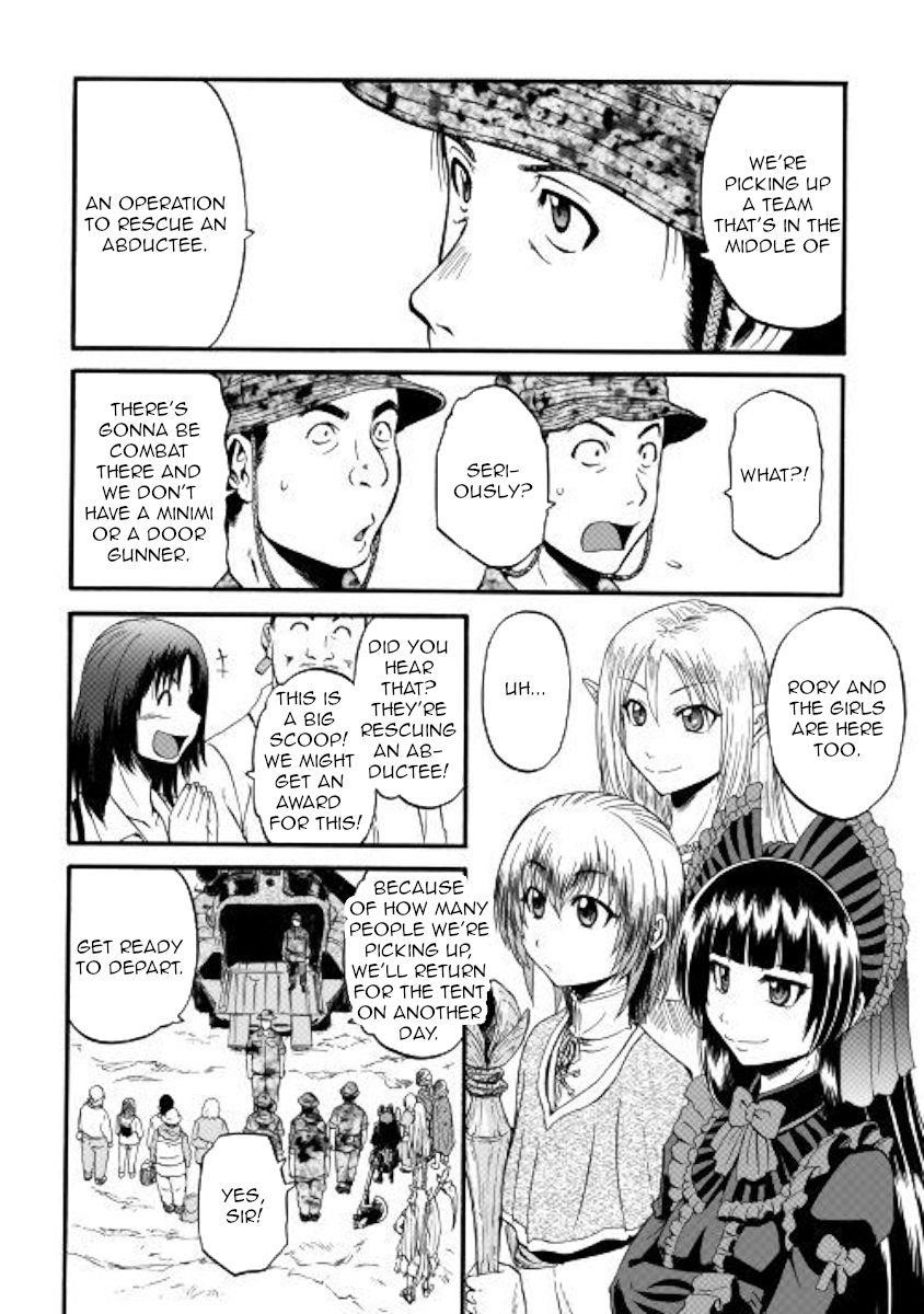 Gate – Jietai Kare No Chi Nite, Kaku Tatakeri Chapter 98 - Page 10 in English