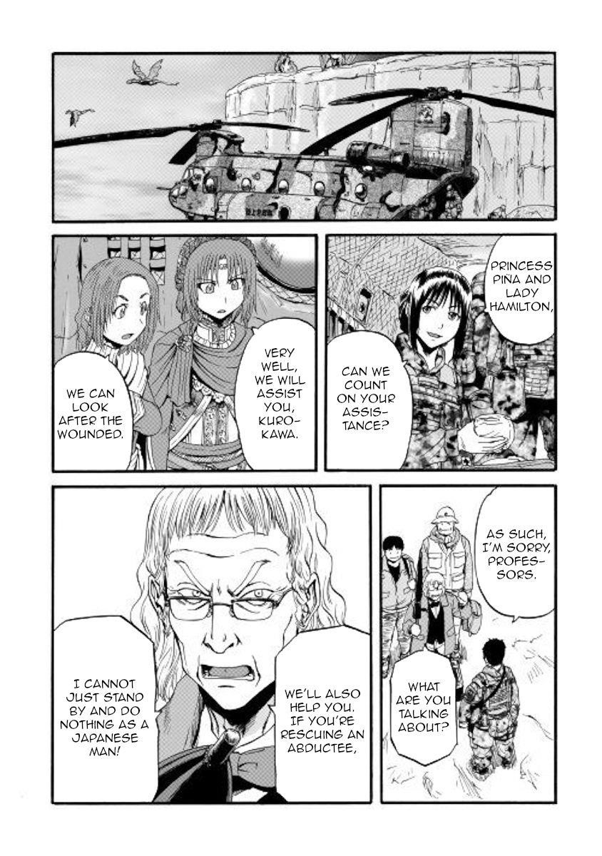 Gate – Jietai Kare No Chi Nite, Kaku Tatakeri Chapter 98 - Page 11 in English