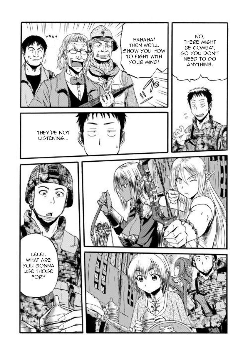 Gate – Jietai Kare No Chi Nite, Kaku Tatakeri Chapter 98 - Page 12 in English