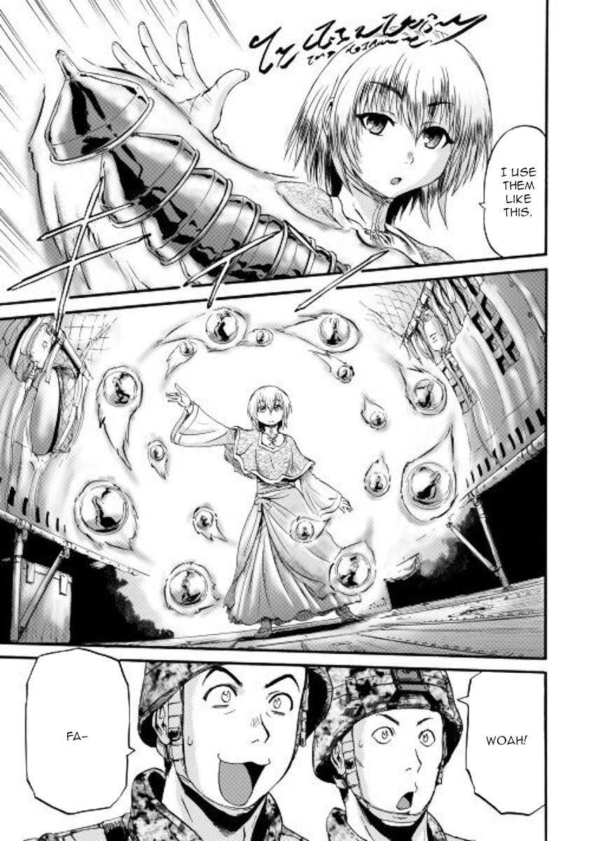 Gate – Jietai Kare No Chi Nite, Kaku Tatakeri Chapter 98 - Page 13 in English