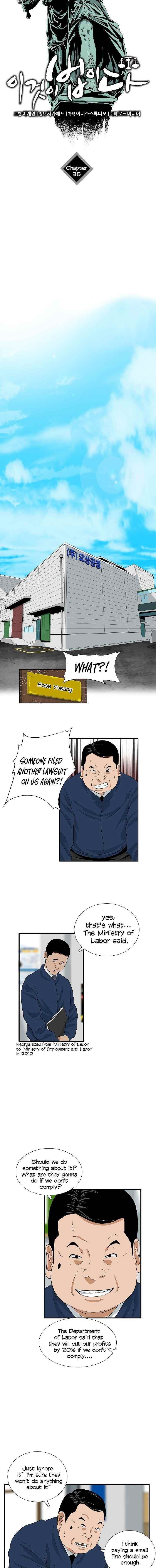 This is the Law Chapter 35 - Page 8 in English