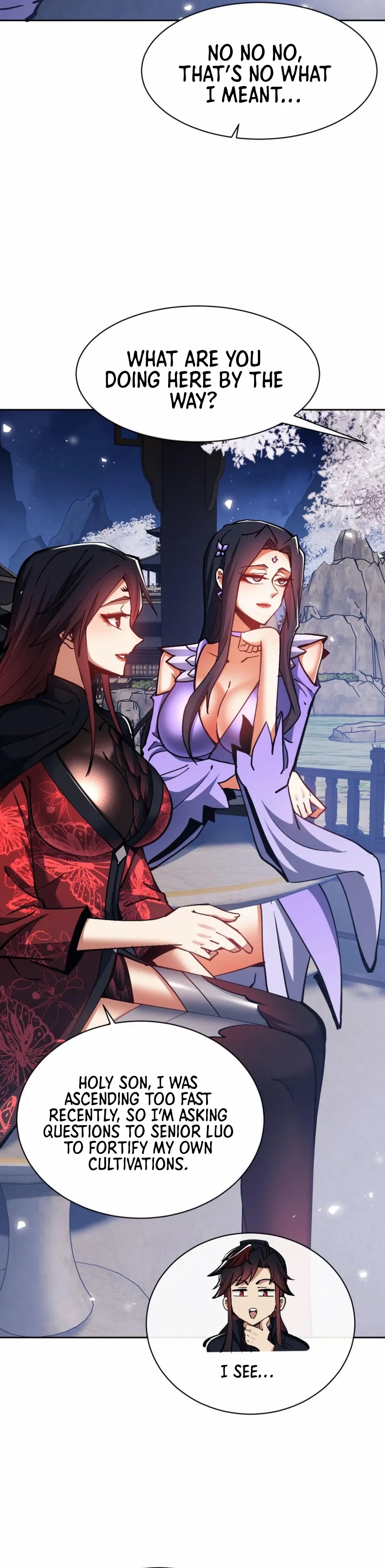 Master: This Villainous Disciple Is Not The Holy Child Chapter 63 - Page 9 in English