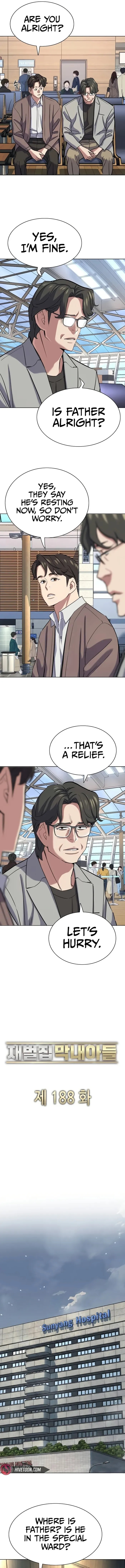 The Chaebeol’s Youngest Son Chapter 188 - Page 11 in English