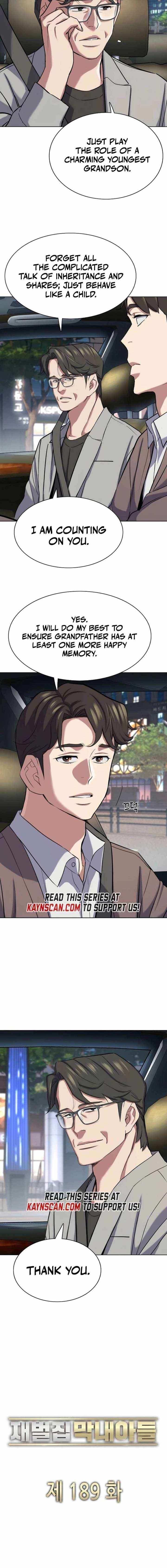 The Chaebeol’s Youngest Son Chapter 189 - Page 4 in English