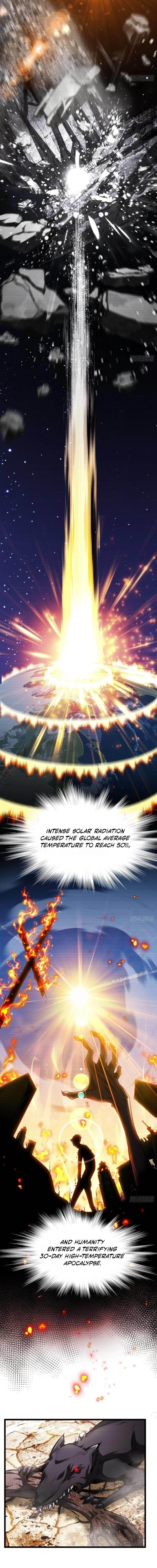 Apocalypse Heatwave: I Became a God Through My Safehouse Chapter 1 - Page 8 in English