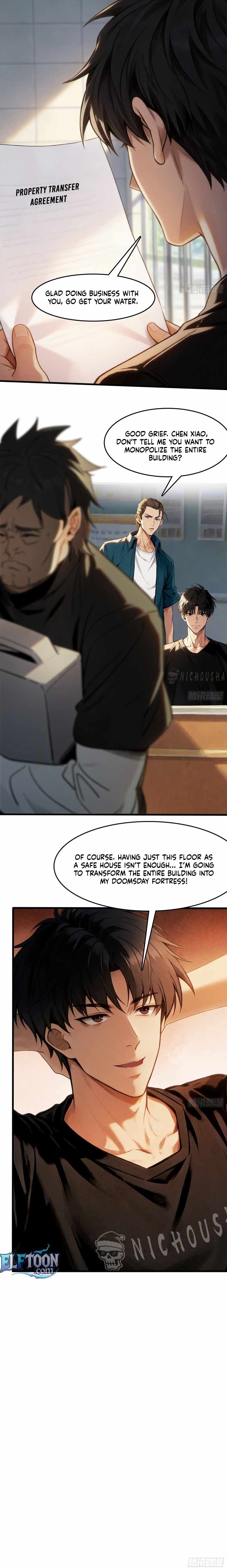 Apocalypse Heatwave: I Became a God Through My Safehouse Chapter 30 - Page 6 in English