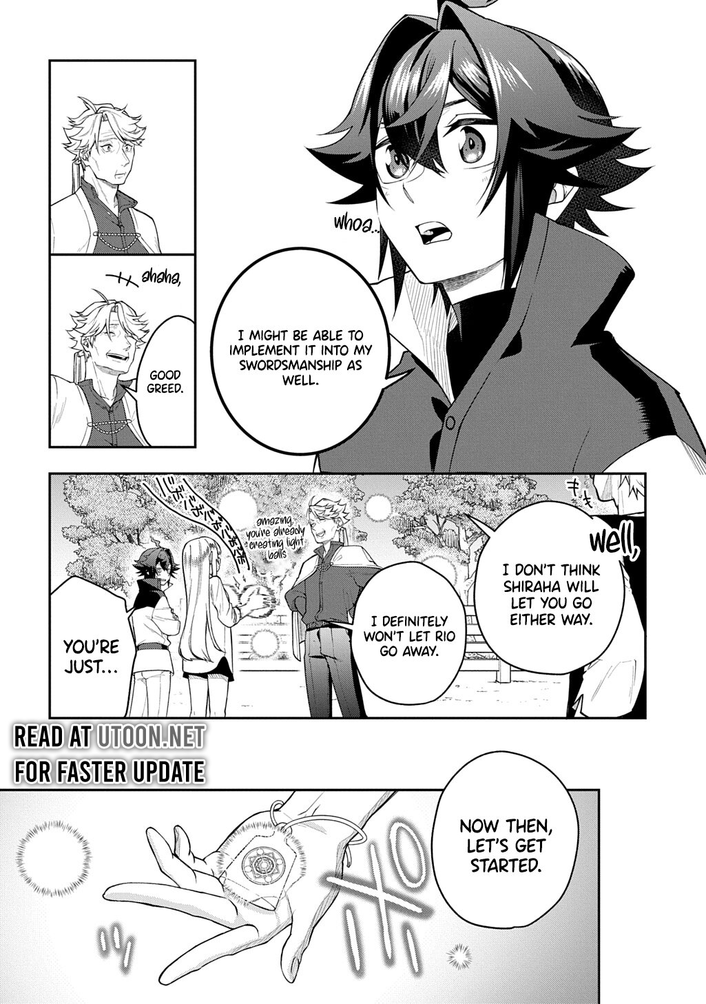 My Style of Swordsmanship Chapter 13 - Page 9 in English