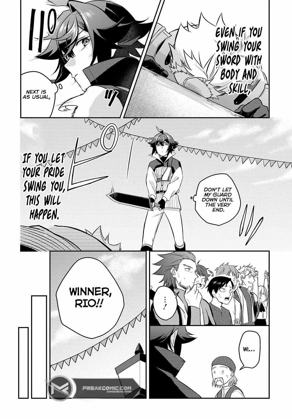 My Style of Swordsmanship Chapter 7 - Page 16 in English