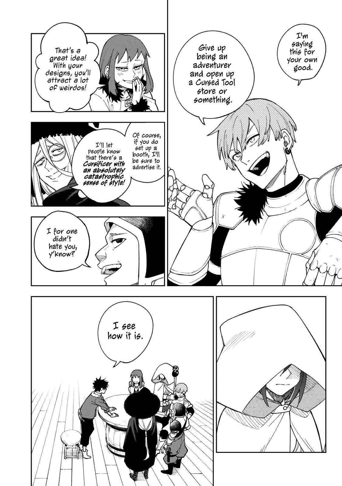 My S-Rank Party Fired Me for Being a Cursificer ~ I Can Only Make “Cursed Items”, but They’re Artifact Class! Chapter 1 - Page 14 in English