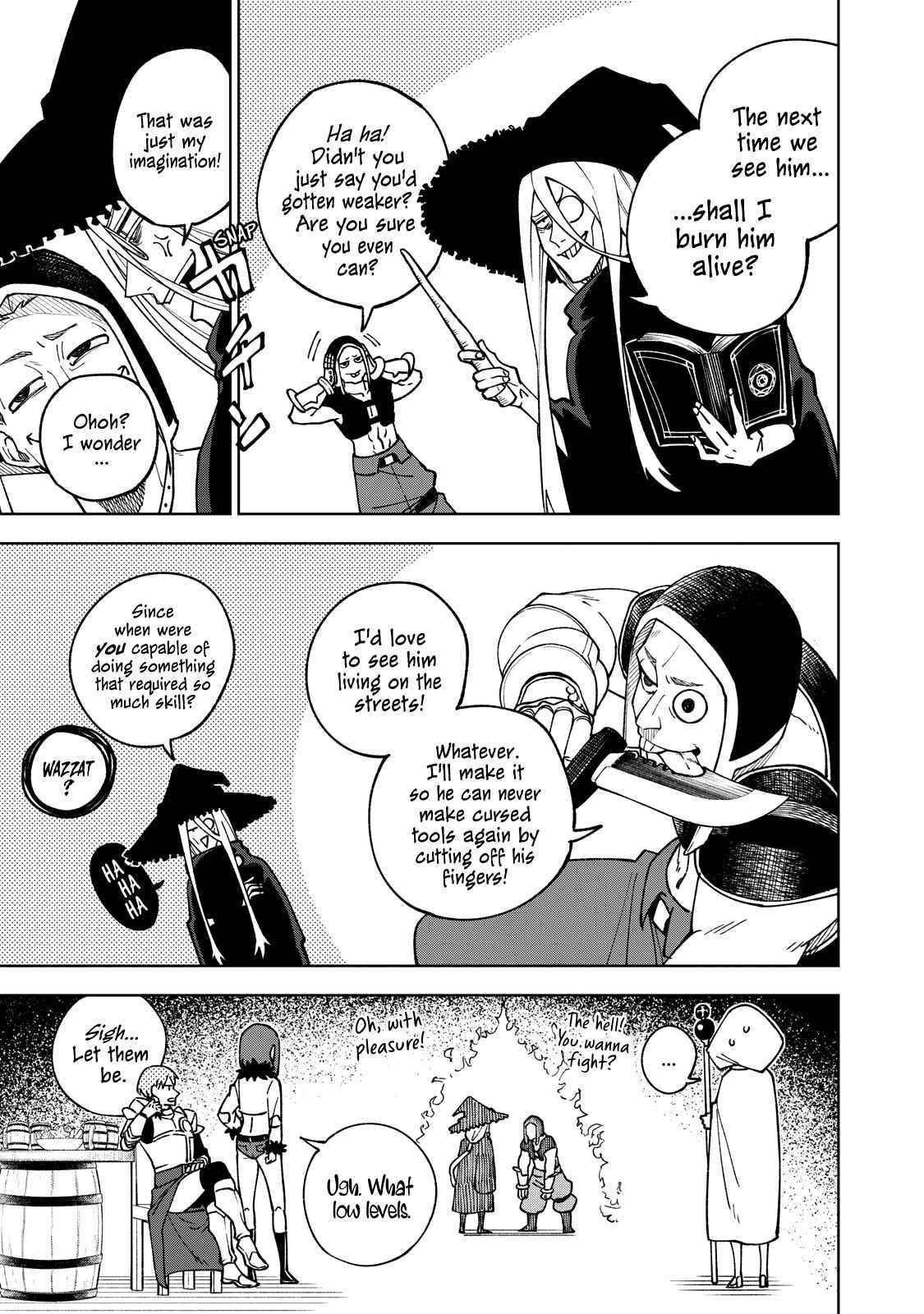 My S-Rank Party Fired Me for Being a Cursificer ~ I Can Only Make “Cursed Items”, but They’re Artifact Class! Chapter 1 - Page 31 in English