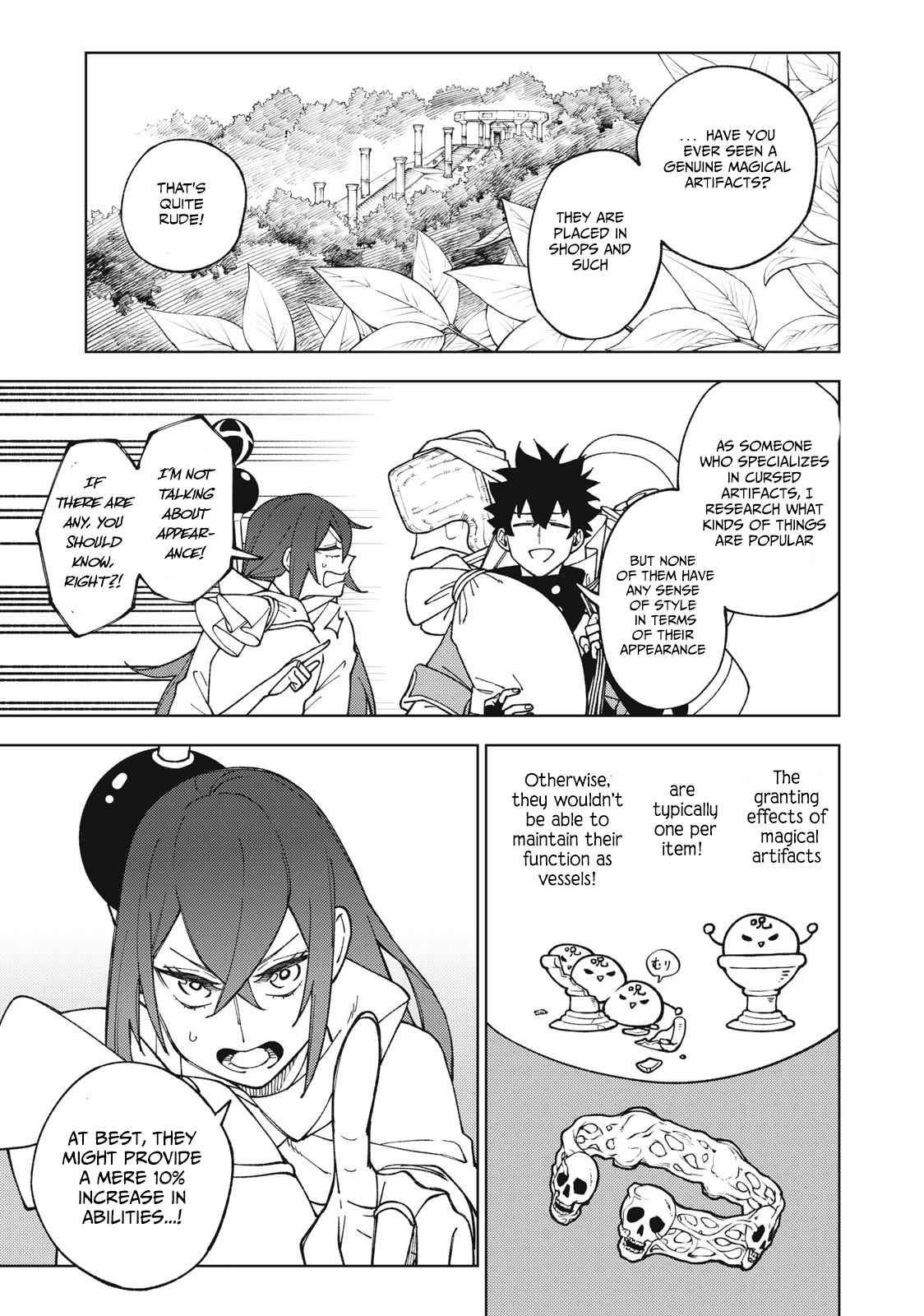 My S-Rank Party Fired Me for Being a Cursificer ~ I Can Only Make “Cursed Items”, but They’re Artifact Class! Chapter 11.1 - Page 3 in English
