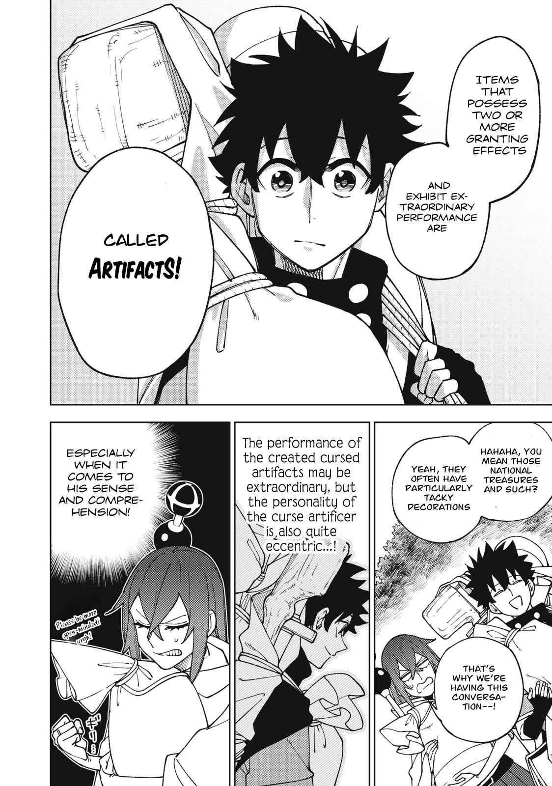My S-Rank Party Fired Me for Being a Cursificer ~ I Can Only Make “Cursed Items”, but They’re Artifact Class! Chapter 11.1 - Page 4 in English