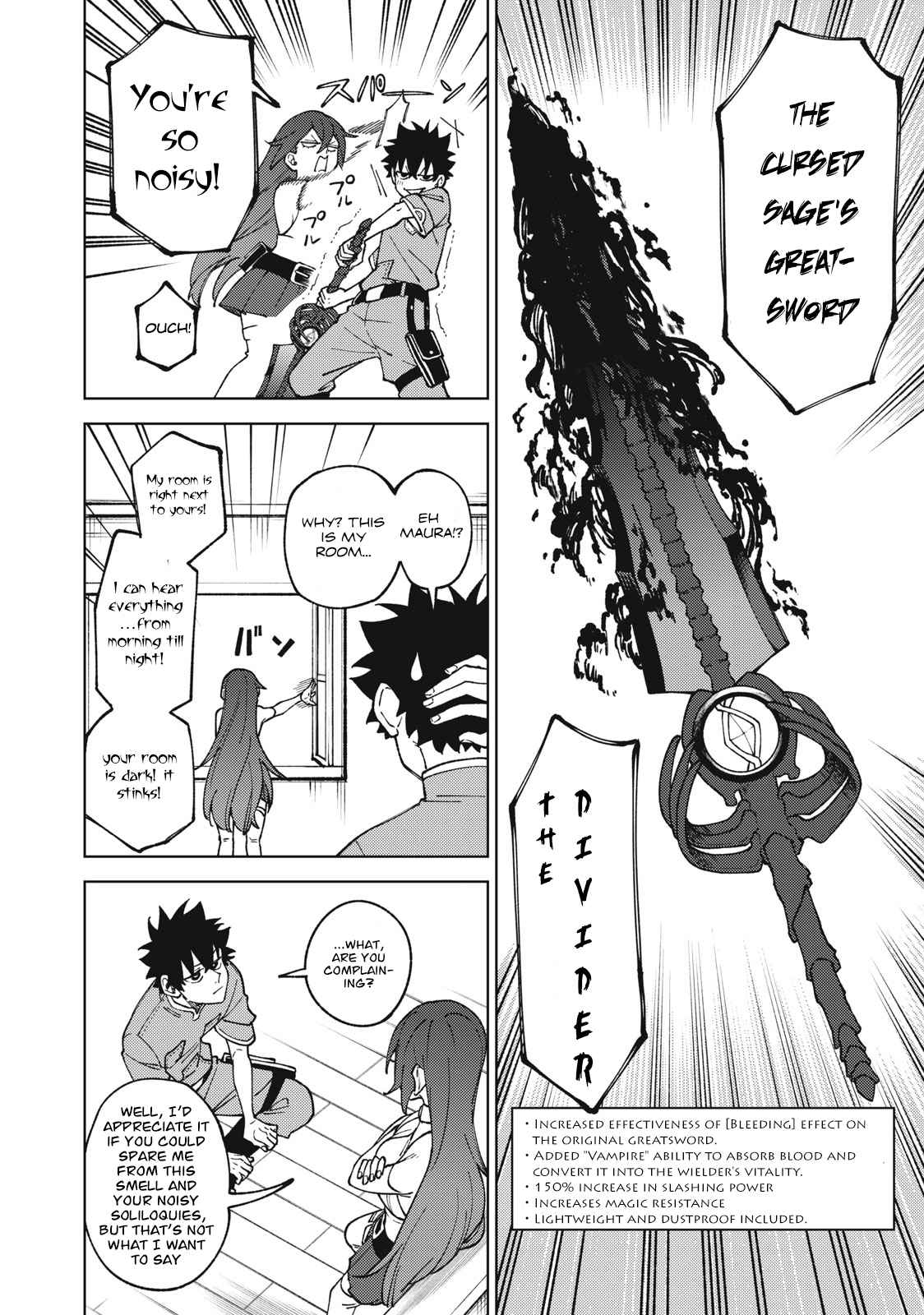 My S-Rank Party Fired Me for Being a Cursificer ~ I Can Only Make “Cursed Items”, but They’re Artifact Class! Chapter 12.2 - Page 3 in English