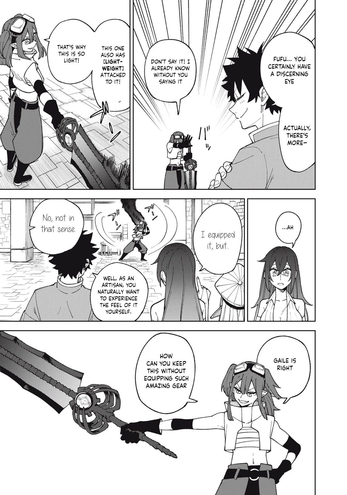 My S-Rank Party Fired Me for Being a Cursificer ~ I Can Only Make “Cursed Items”, but They’re Artifact Class! Chapter 13.2 - Page 5 in English