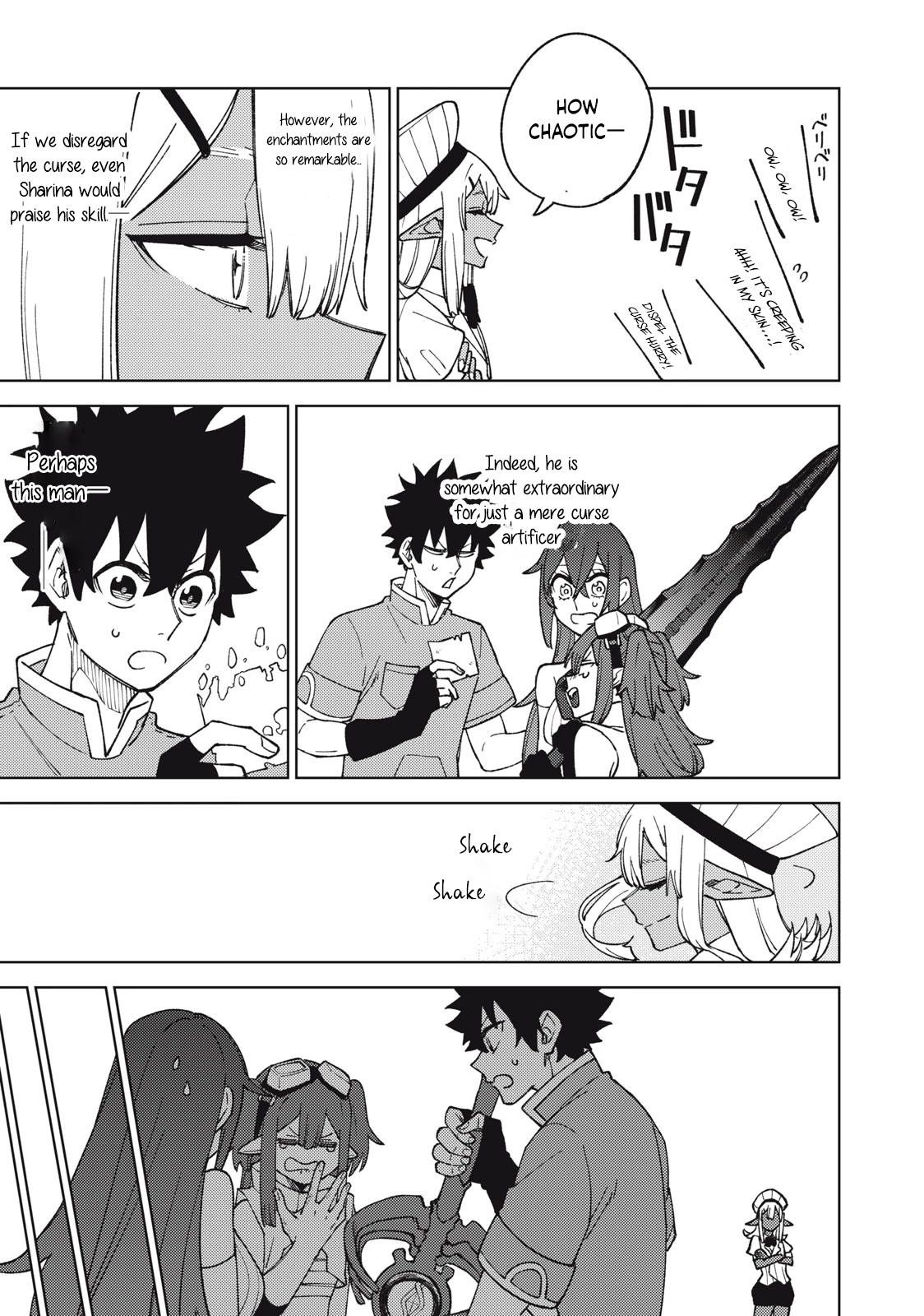 My S-Rank Party Fired Me for Being a Cursificer ~ I Can Only Make “Cursed Items”, but They’re Artifact Class! Chapter 13.2 - Page 9 in English