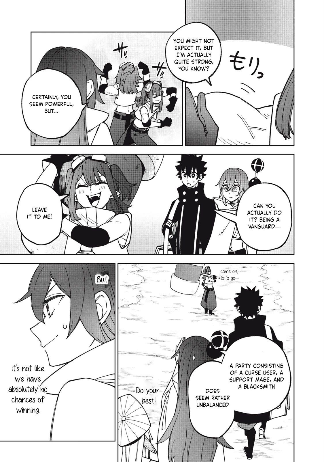 My S-Rank Party Fired Me for Being a Cursificer ~ I Can Only Make “Cursed Items”, but They’re Artifact Class! Chapter 14.1 - Page 15 in English