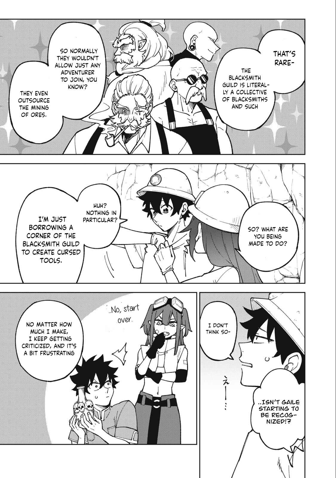 My S-Rank Party Fired Me for Being a Cursificer ~ I Can Only Make “Cursed Items”, but They’re Artifact Class! Chapter 18.2 - Page 3 in English