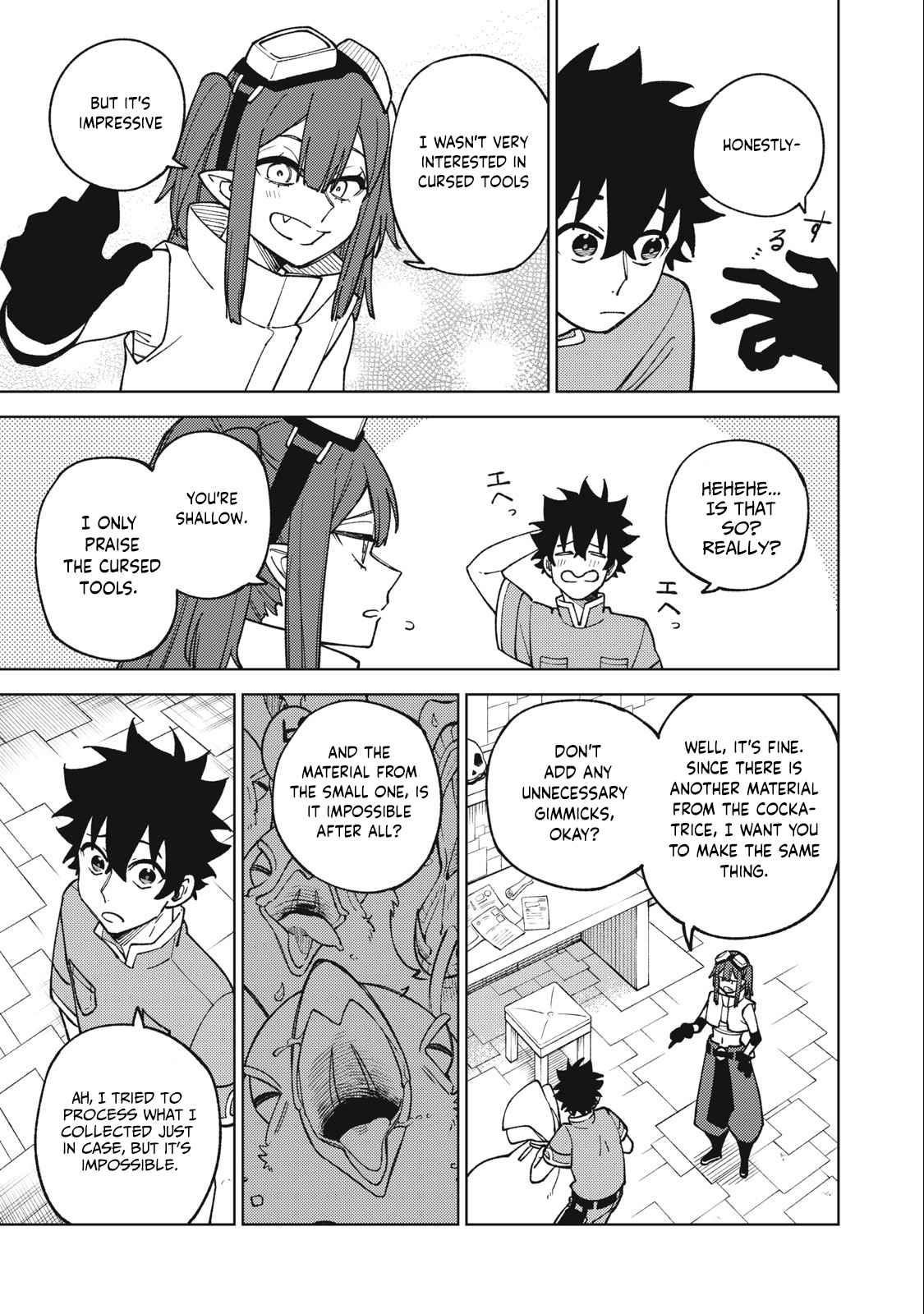 My S-Rank Party Fired Me for Being a Cursificer ~ I Can Only Make “Cursed Items”, but They’re Artifact Class! Chapter 19.2 - Page 12 in English