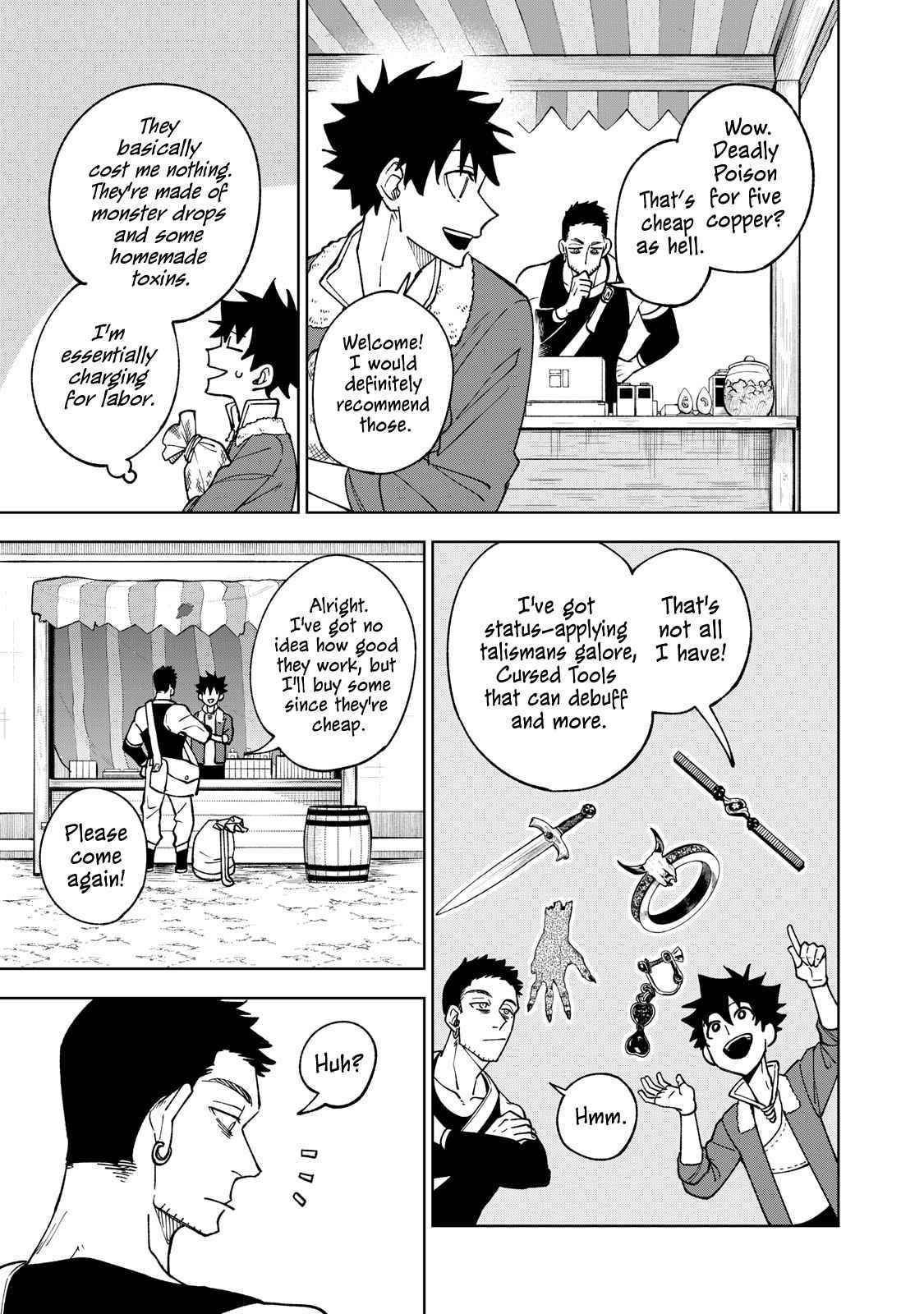 My S-Rank Party Fired Me for Being a Cursificer ~ I Can Only Make “Cursed Items”, but They’re Artifact Class! Chapter 2 - Page 12 in English