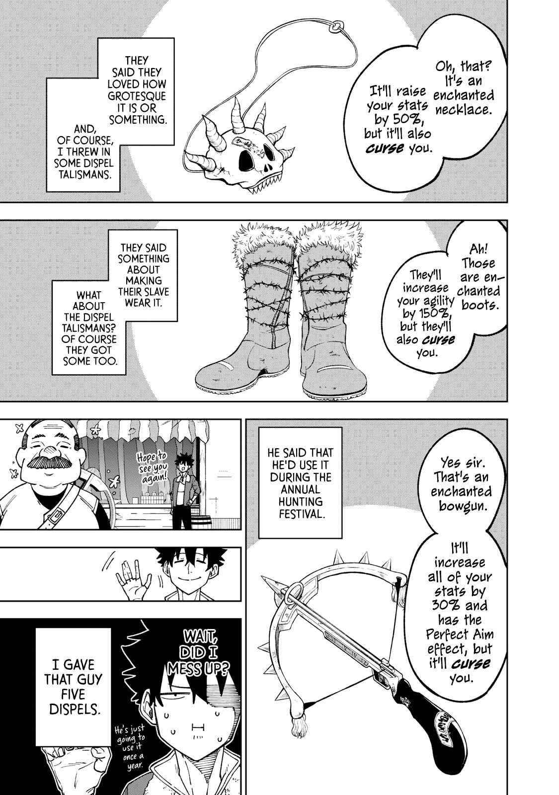My S-Rank Party Fired Me for Being a Cursificer ~ I Can Only Make “Cursed Items”, but They’re Artifact Class! Chapter 2 - Page 16 in English