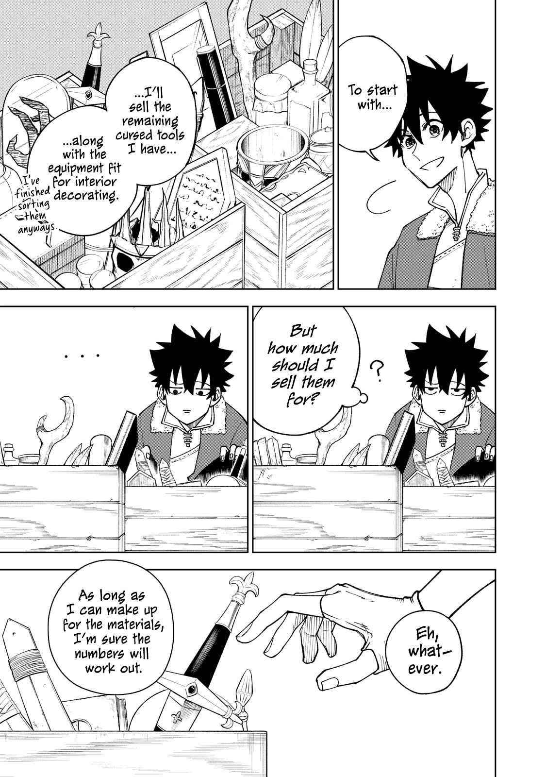 My S-Rank Party Fired Me for Being a Cursificer ~ I Can Only Make “Cursed Items”, but They’re Artifact Class! Chapter 2 - Page 5 in English
