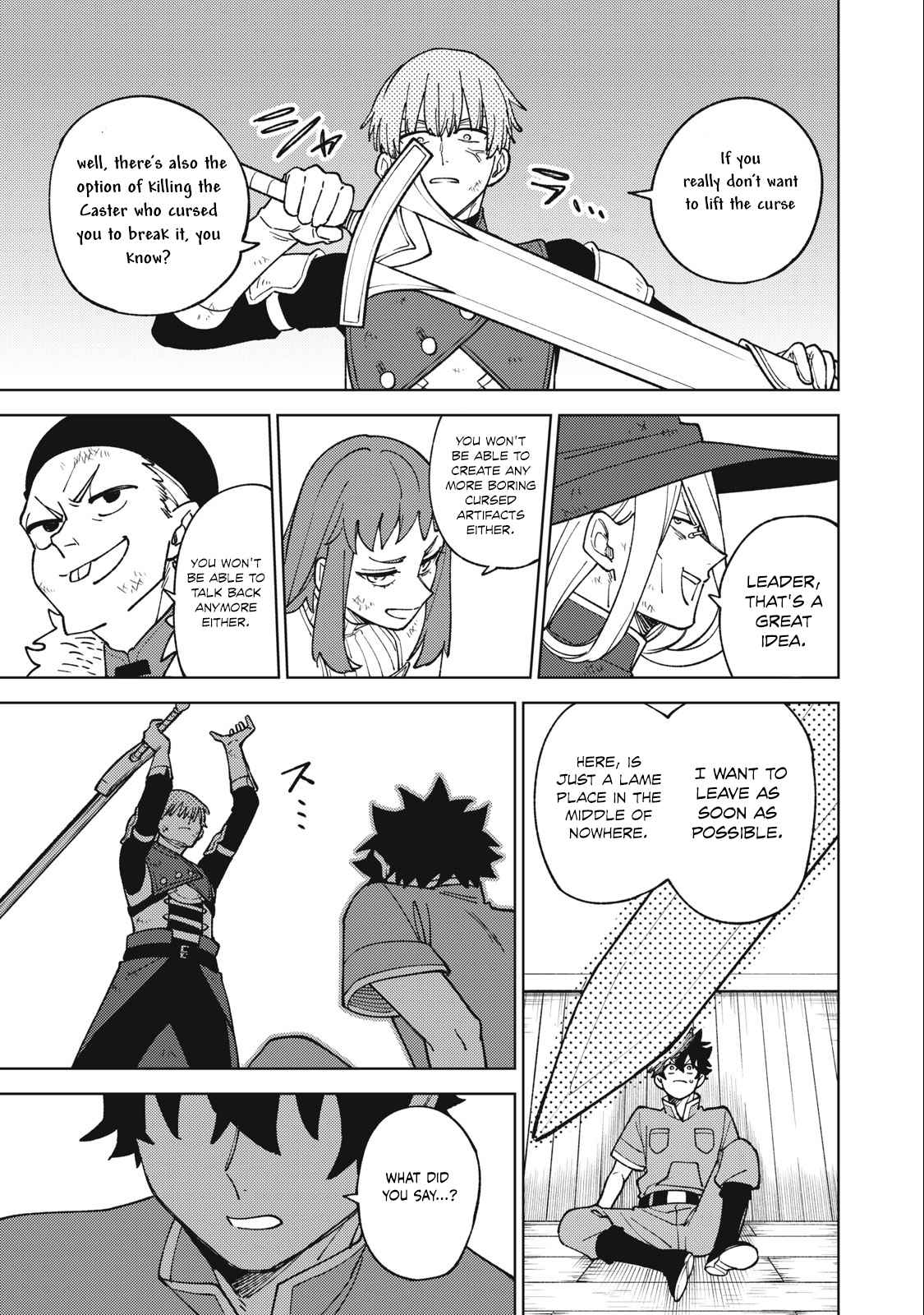 My S-Rank Party Fired Me for Being a Cursificer ~ I Can Only Make “Cursed Items”, but They’re Artifact Class! Chapter 23.1 - Page 5 in English