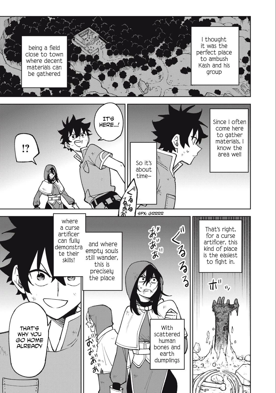 My S-Rank Party Fired Me for Being a Cursificer ~ I Can Only Make “Cursed Items”, but They’re Artifact Class! Chapter 25.3 - Page 9 in English