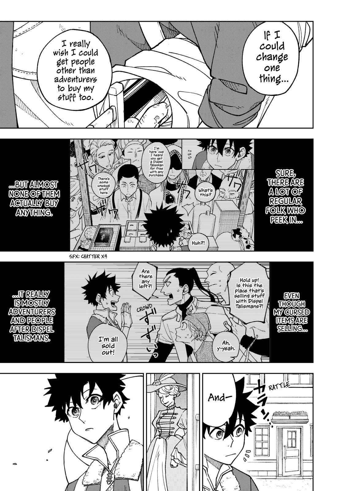 My S-Rank Party Fired Me for Being a Cursificer ~ I Can Only Make “Cursed Items”, but They’re Artifact Class! Chapter 3 - Page 27 in English
