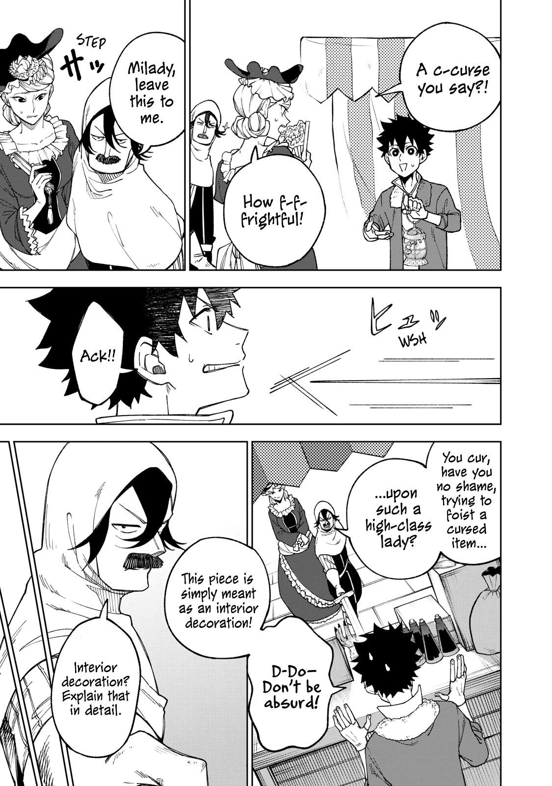 My S-Rank Party Fired Me for Being a Cursificer ~ I Can Only Make “Cursed Items”, but They’re Artifact Class! Chapter 4 - Page 19 in English