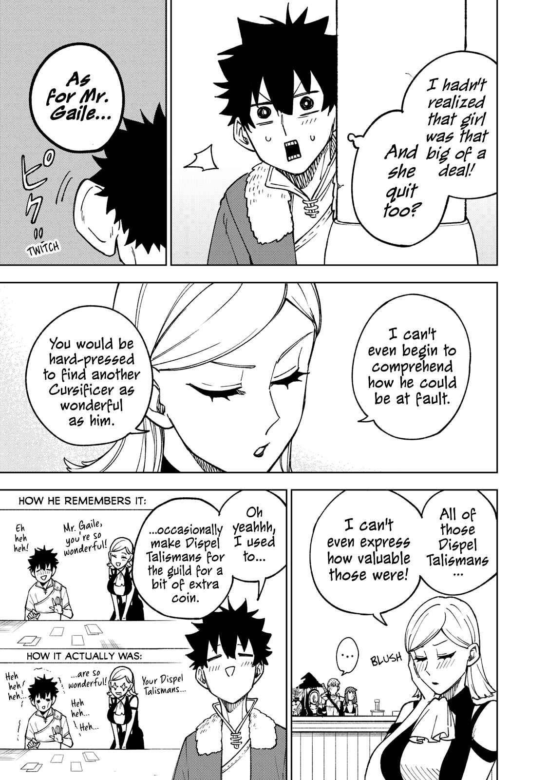 My S-Rank Party Fired Me for Being a Cursificer ~ I Can Only Make “Cursed Items”, but They’re Artifact Class! Chapter 5 - Page 11 in English