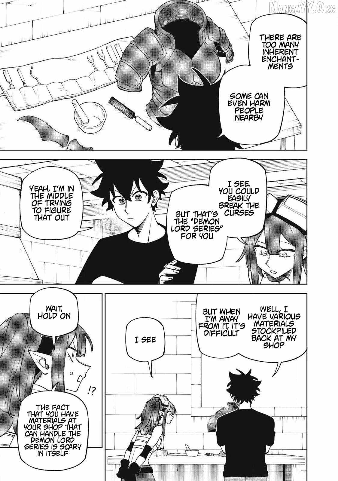 My S-Rank Party Fired Me for Being a Cursificer ~ I Can Only Make “Cursed Items”, but They’re Artifact Class! Chapter 52.1 - Page 7 in English