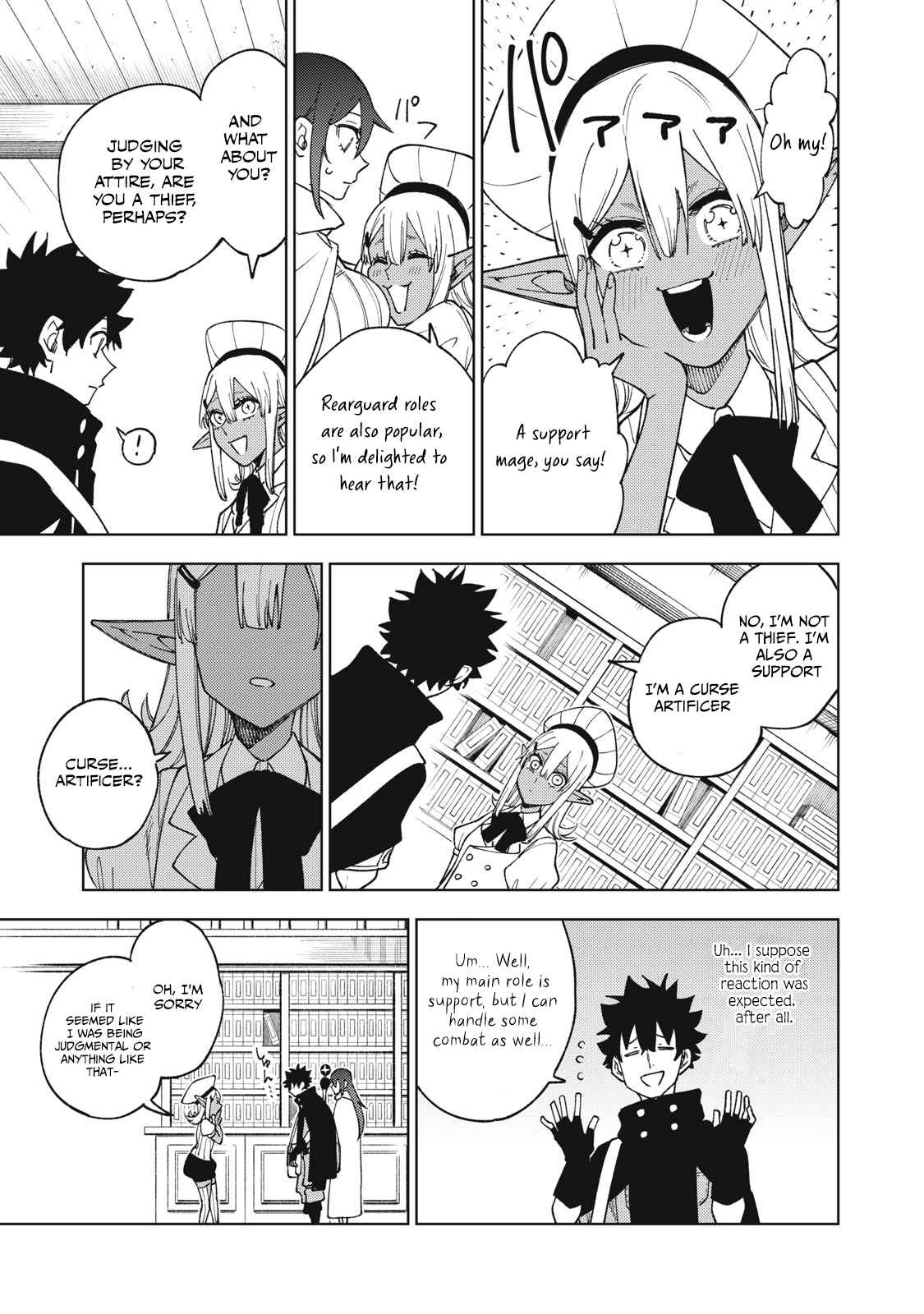 My S-Rank Party Fired Me for Being a Cursificer ~ I Can Only Make “Cursed Items”, but They’re Artifact Class! Chapter 8.1 - Page 9 in English